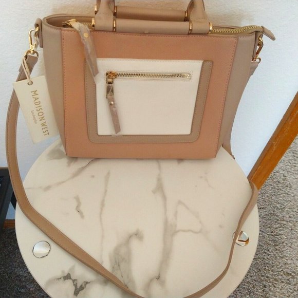 Madison West Bags Madison West Blush Colored Purse Nwt Poshmark